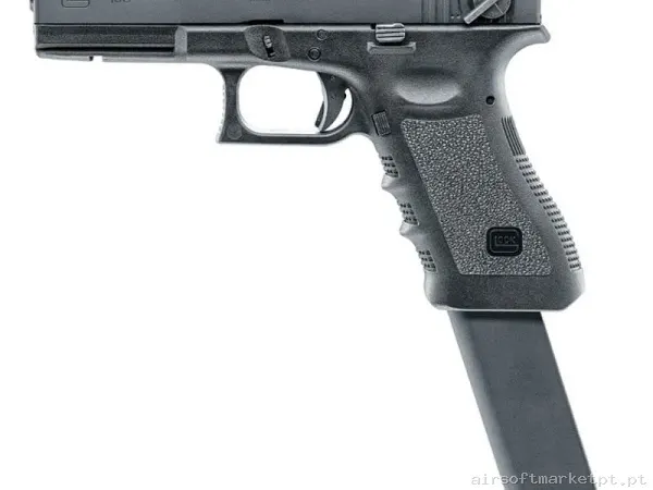 Réplica GBB Pistola Glock 18c Umarex Gen 3 negra (By VFC) — Pistolas — Airsoft Market PT