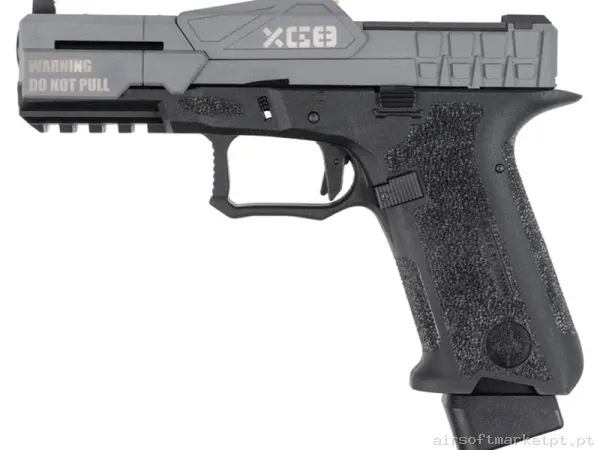 Réplica GBB Pistola G17 Poseidon Mix Series P1-Gb preta/cinza — Pistolas — Airsoft Market PT