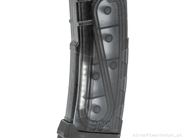 Magazine Réplica Midcap M4 Lancer Tactical Speed Polímero 130 Bbs Smoke — Carregadores / Magazines — Airsoft Market PT