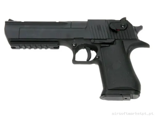 Réplica airsoft AEP Pistola Desert Eagle Cyma Cm121 negra — Pistolas — Airsoft Market PT