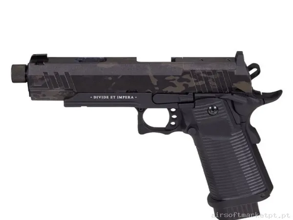 PISTOLA LUDUS III CO2 MULTICAM BLACK - SECUTOR ARMS — Pistolas — Airsoft Market PT