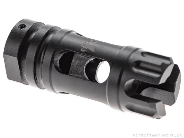 Externo Quebra-chamas PTS Griffin M4sd Flash Compensator Ccw negra — Acessórios & Componentes — Airsoft Market PT