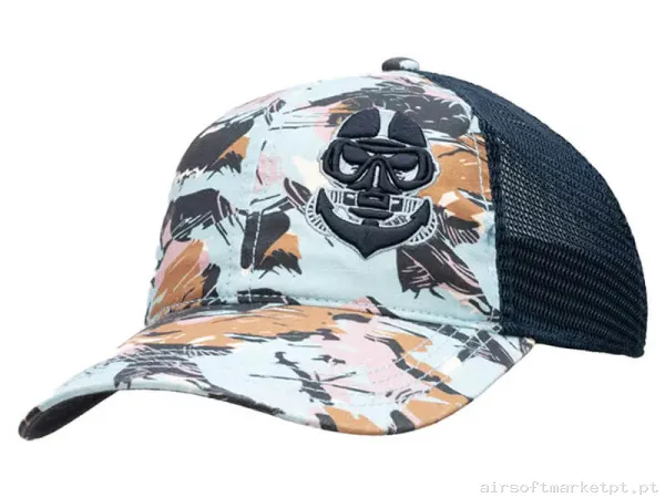 Gorra Beisbol Helikon-Tex Hawaiian Trucker Cap Pacific — Proteção Ocular & Facial — Airsoft Market PT