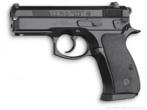 CZ 75D Compact ASG CO2 — Pistolas — Airsoft Market PT