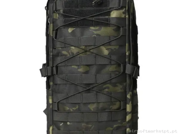 Mochila Tática MOLLE Sixmm Ads Backpack 30-35L Estilo multicam Black — Sacos & Mochilas — Airsoft Market PT