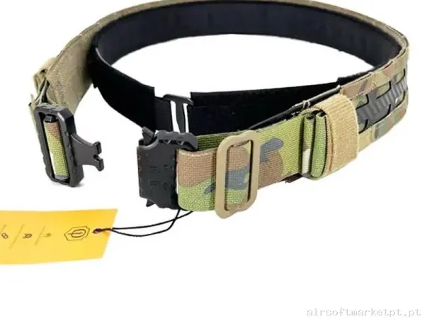 CINTURÓN FIRST LINE CONQUER FL BELT MULTICAM - M — Gear Táctico — Airsoft Market PT