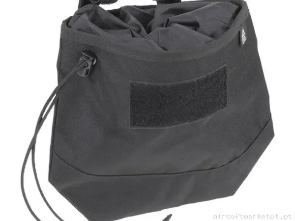 Pouch Bolsa Descarga Delta Tactics Speedsoft preta — Coletes & Rigs — Airsoft Market PT