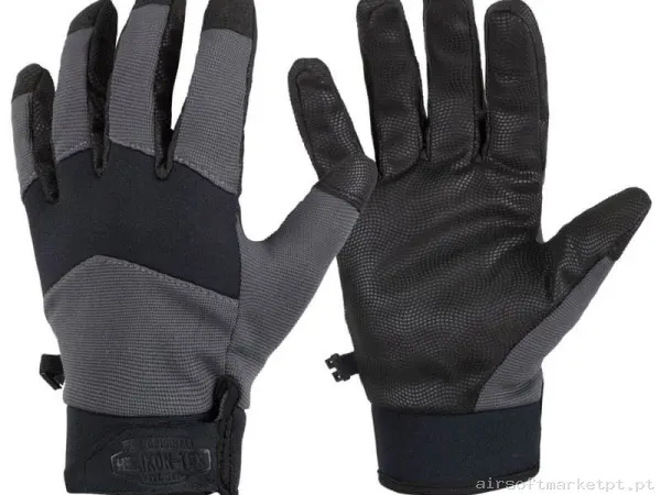 Luvas Helikon-Tex Impact Duty Winter Mk2 Preto/Cinza — Gear Táctico — Airsoft Market PT