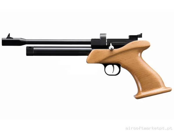 Airgun CO2 5.5mm Pistola Stinger Mercurio negra — Pistolas — Airsoft Market PT