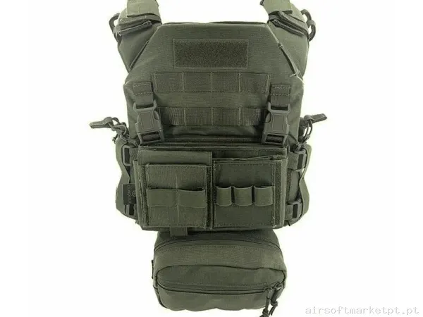 Chaleco MPC Conquer Full Set Ranger Green — Coletes & Rigs — Airsoft Market PT