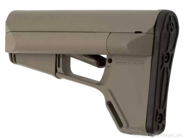 Externo Coronha Magpul Acs Carbine Stock Mil Spec Dark Earth — Acessórios & Componentes — Airsoft Market PT