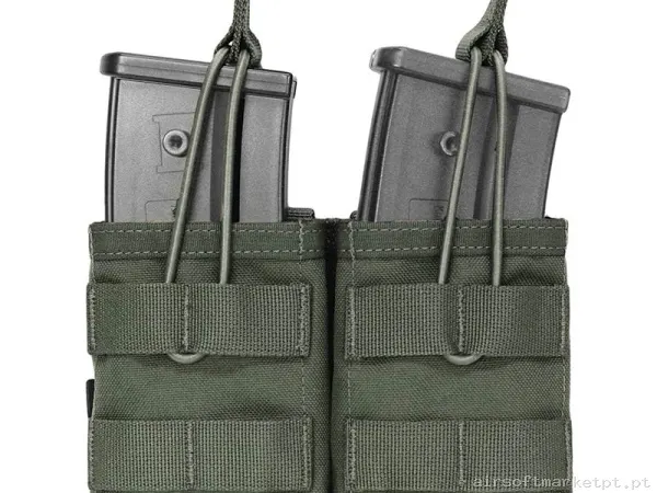 Pouch Magazine Pouch Doble G36 Warrior Assault Open Top verde od — Coletes & Rigs — Airsoft Market PT