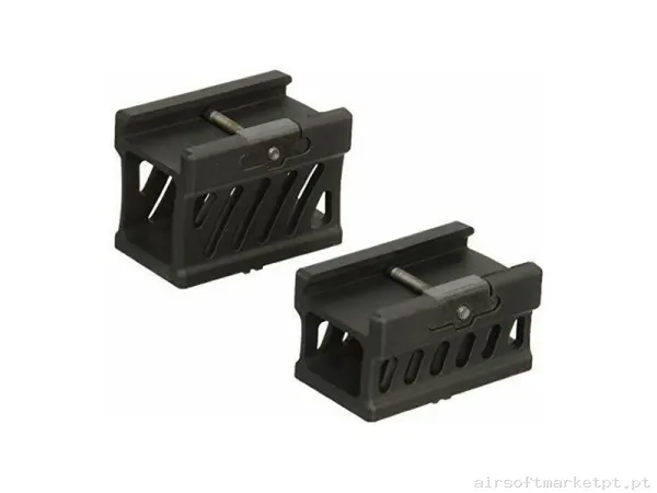 Externo Montura Rail RIS Tokyo Marui Pro Sight negro — Acessórios & Componentes — Airsoft Market PT