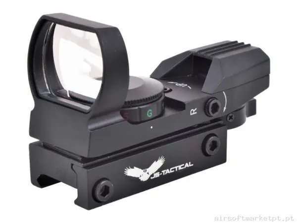 Mira Ponto vermelho Reflex Js Tactical JS-15X35 negra — Miras & Ópticas — Airsoft Market PT