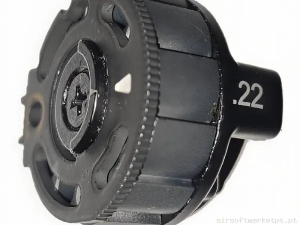 Magazine Réplica Gas Pistón 5.5mm Snowpeak Gr1000x Repeat 12 Rds negro — Carregadores / Magazines — Airsoft Market PT
