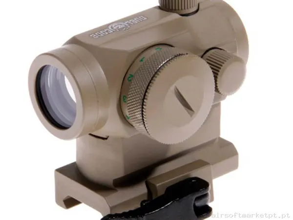 Mira Ponto Vermelho T1 Duel Code G2 QD tan — Miras & Ópticas — Airsoft Market PT
