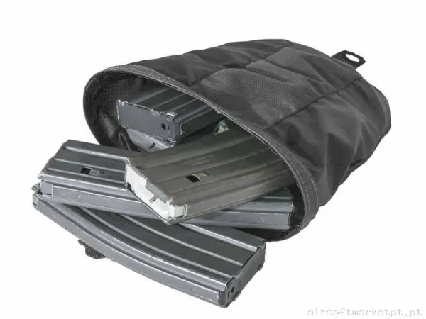 Bolsa de descarga enrolável Warrior Assault Laser Cut Compact Dump Pouch preto — Coletes & Rigs — Airsoft Market PT