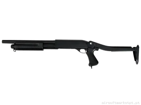 Réplica Mola Shotgun M870 Cyma Cm352m Full Metal negra — Shotguns — Airsoft Market PT