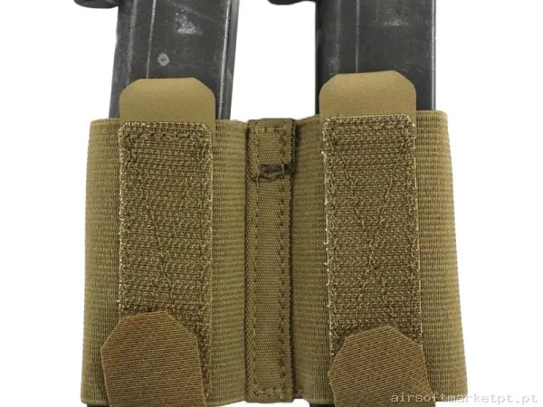 Pouch Magazine Pouch Doble Pistola Warrior Assault Insert para Dfp Kangaroo coyote — Carregadores / Magazines — Airsoft Market PT