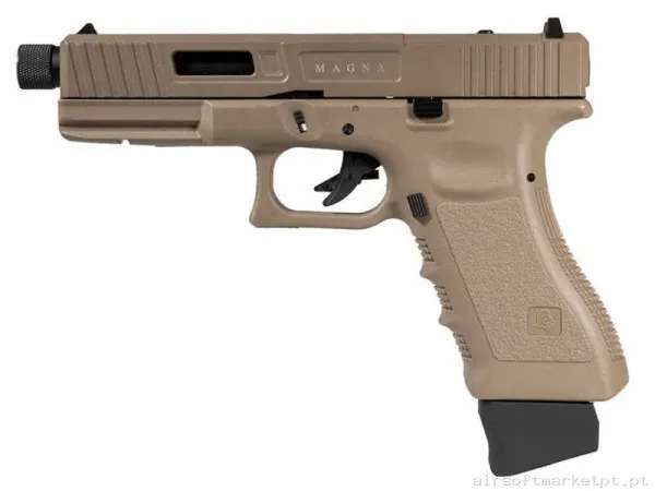 Réplica CO2 Pistola Secutor Gladius Magna III tan — Pistolas — Airsoft Market PT