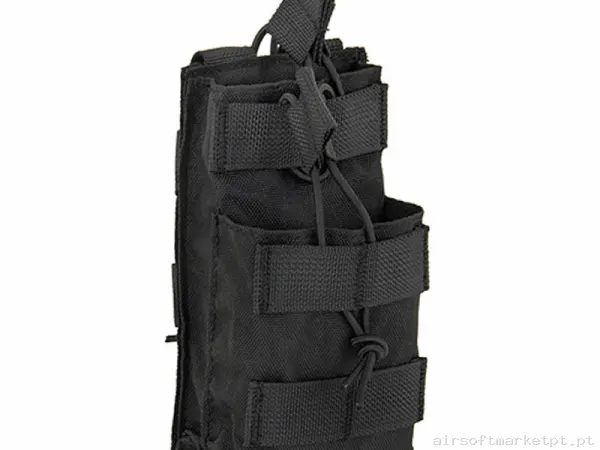Pouch M4 Molle Simple Doble - Negro 8 Fields — Coletes & Rigs — Airsoft Market PT