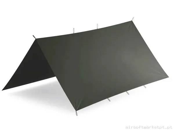 Toldo Universal Táctico Helikon-Tex Supertarp verde od — Outros — Airsoft Market PT