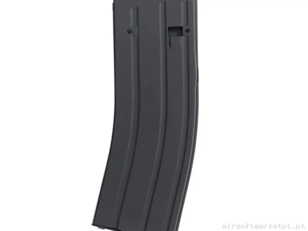 Cargador Centurion Secutor lowcap 35 bolas M4 GBB metálico negro — Carregadores / Magazines — Airsoft Market PT