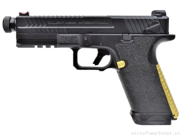Réplica AEP Pistola G18 Cyma Cm135up Sai preta/Dourada (Lipo e MOSFET) — Pistolas — Airsoft Market PT