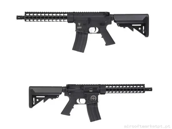 Replica Kenji Zero Negra Saigo Defense — Rifles de Assalto (AR/M4/AK) — Airsoft Market PT
