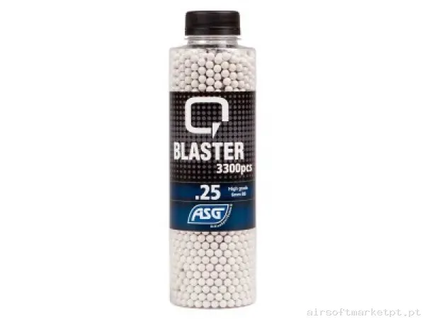 Bbs muniçao 0,25 PVC Q. Blaster ASG — Munição (BBs) — Airsoft Market PT