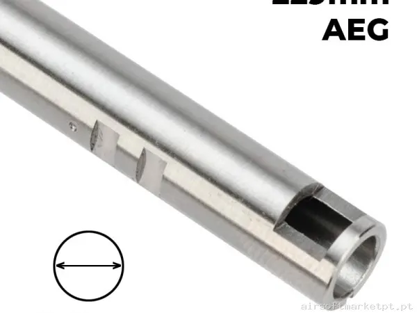 Interno Cano Precisão AEG 6.05 229mm Lambda Five — Peças Internas (AEG) — Airsoft Market PT