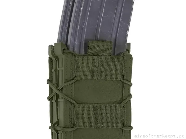 Pouch Magazine Pouch Universal Doble Capa Warrior Assault Quick Mag verde od — Coletes & Rigs — Airsoft Market PT