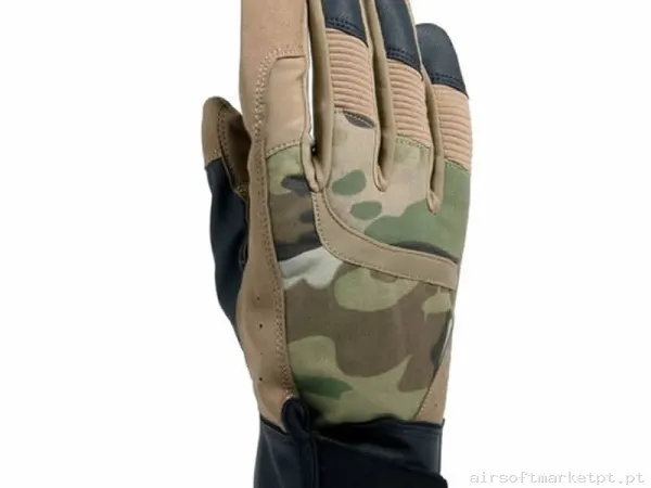 Luvas Delta Tactics Combat Estilo multicam — Gear Táctico — Airsoft Market PT