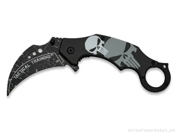 Navaja Karambit Albainox Entrenamiento Sin Filo Punisher — Ferramentas — Airsoft Market PT