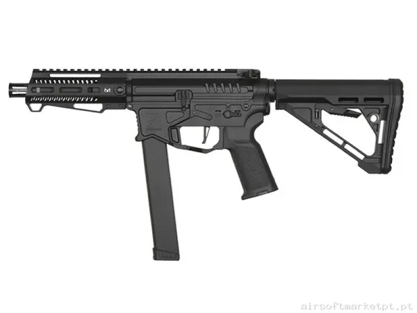 Fusil PW9 Negra Zion Arms Con Gatillo Electrónico — SMGs — Airsoft Market PT