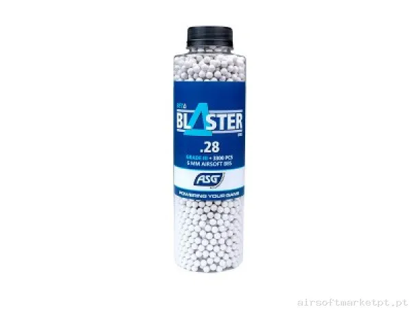 Bbs muniçao 0,28 PVC Beta Blaster ASG — Munição (BBs) — Airsoft Market PT