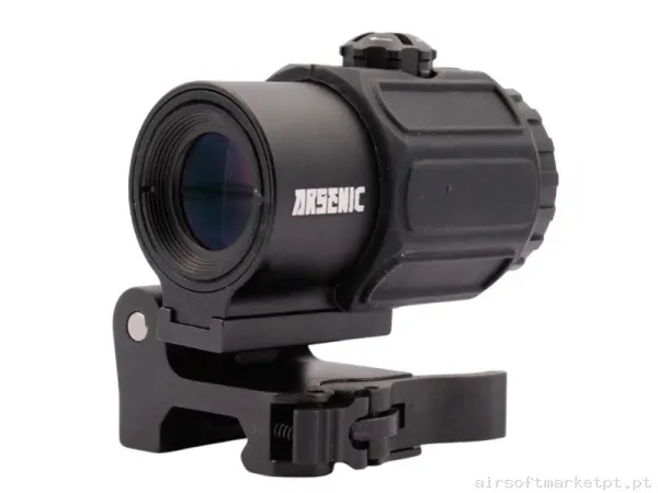 Magnificador ASG43 Arsenic negro — Miras & Ópticas — Airsoft Market PT