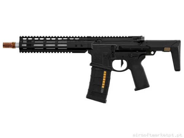 Réplica GBB M4 Double Eagle Noveske MWS Ghetto Blaster 9" preta — Rifles de Assalto (AR/M4/AK) — Airsoft Market PT