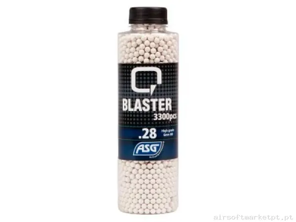 Bbs muniçao 0,28 PVC Q. Blaster ASG — Munição (BBs) — Airsoft Market PT