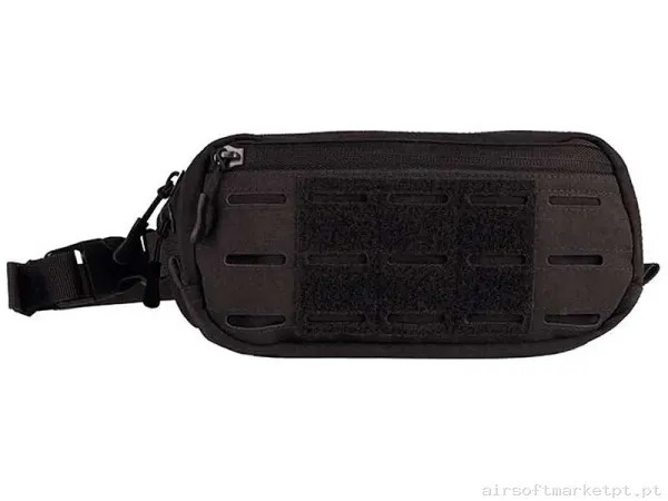 Cinturão tático Multiuso MOLLE Mil-Tec Corte a Laser preto — Gear Táctico — Airsoft Market PT
