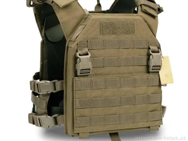 CHALECO MPC CONQUER COYOTE — Coletes & Rigs — Airsoft Market PT