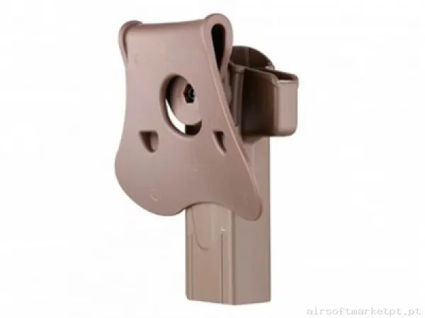 Coldre 360º Hi Capa Amomax Tan — Acessórios & Componentes — Airsoft Market PT