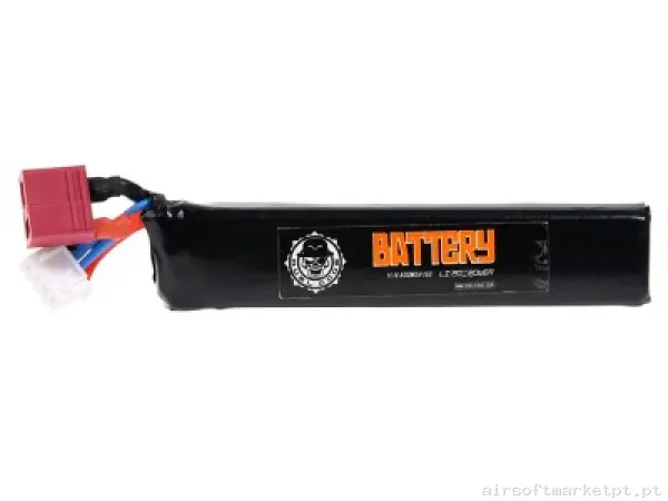 Bateria LI-PO 11,1/800 T-Dean Duel Code — Baterias & Carregadores — Airsoft Market PT