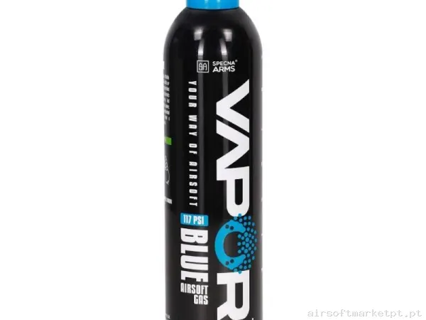 Gás Specna Arms Vapor Blue Green Gas 8kg 600ml — Gás & CO2 — Airsoft Market PT
