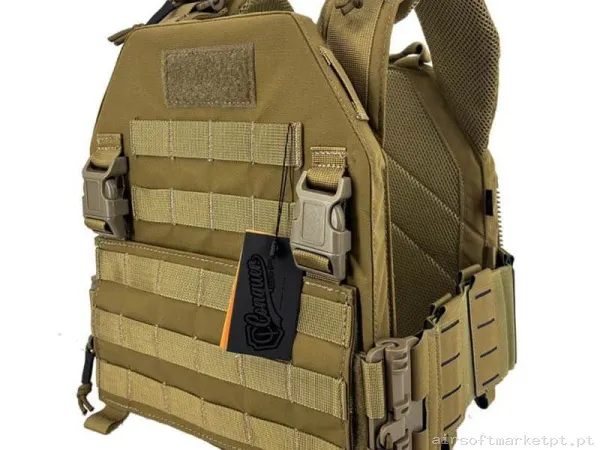 CHALECO MPC CONQUER 2.0 COYOTE — Coletes & Rigs — Airsoft Market PT