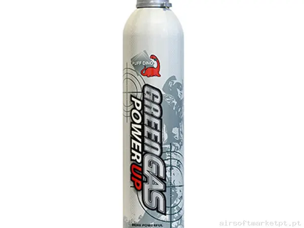 Gas Green Gas Puff Dino Power Up 14kg 560ml — Gás & CO2 — Airsoft Market PT