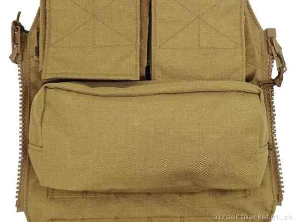 Painel Traseiro Conquer C1 Smart tan — Coletes & Rigs — Airsoft Market PT