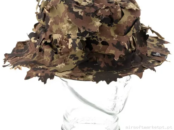 Chambergo Invader Gear Leaf Boonie Hat Vegetato — Proteção Ocular & Facial — Airsoft Market PT