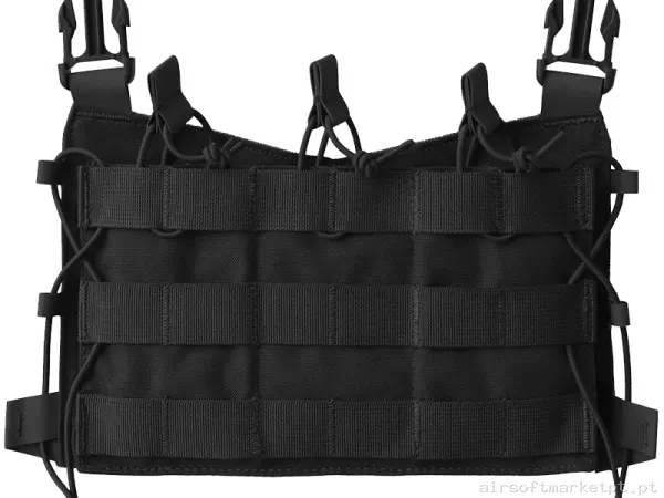Painel Frontal Helikon-Tex Guardian Flap Cordura preto — Coletes & Rigs — Airsoft Market PT