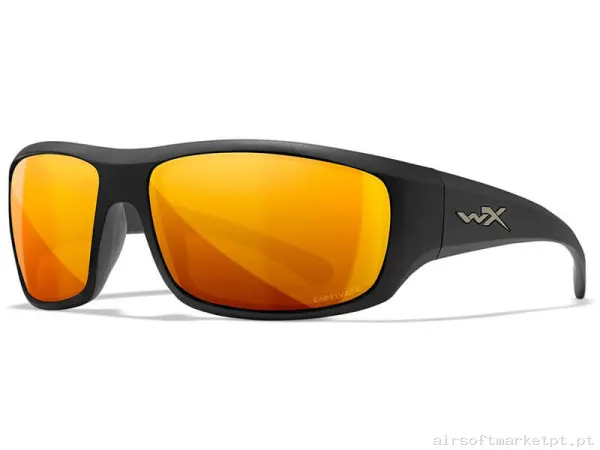 Óculos Wiley X Omega Captivate Bronze Polarizado Pretos — Proteção Ocular & Facial — Airsoft Market PT